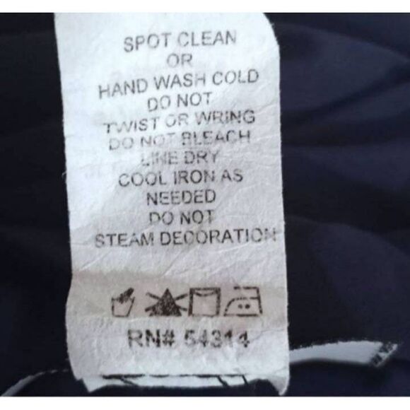 B. DARLIN NAVY & SEQUIN DRESS SZ.5/6 EUC. - Picture 7 of 7